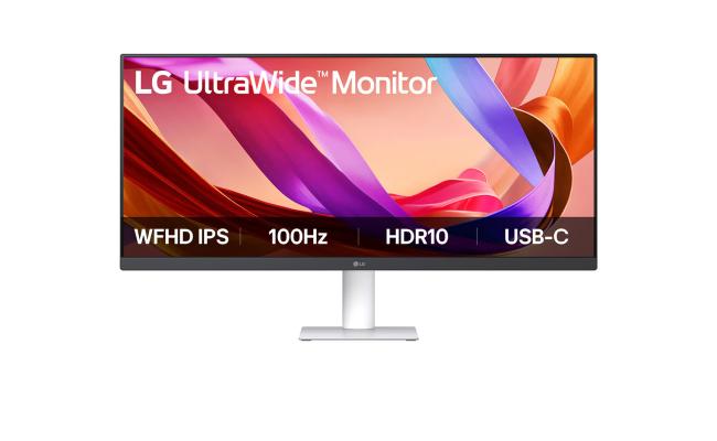 LG 29U531A-W – 29” WFHD UltraWide IPS Monitor with HDR10 & 100Hz Refresh Rate White- Built in Speakers